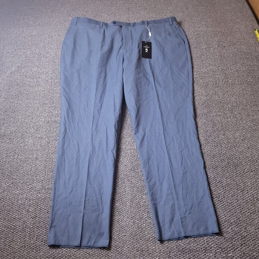 The Groomsman Suit Pants Mens 46R 46x32 Modern Fit Light Blue Supply Shop Formal